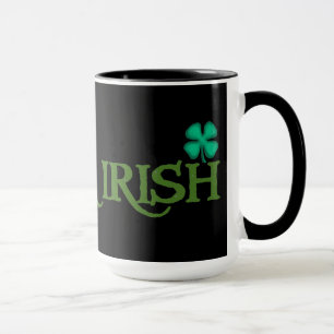Grosse tasse combo irlandaise noire