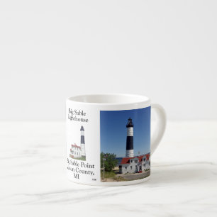 Grosse tasse expresso du phare de Sable Point