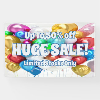 Grosse vente Vinyl Banner 3' x 5' Bannière
