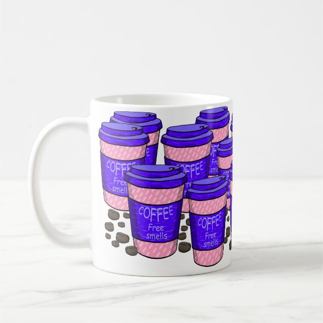 Grosses tasses de café Xo (Gauche)