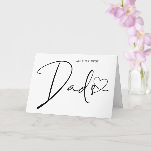 Grossesse Faire-part Bébé Révélation Pour Mon Père (Orchidée)