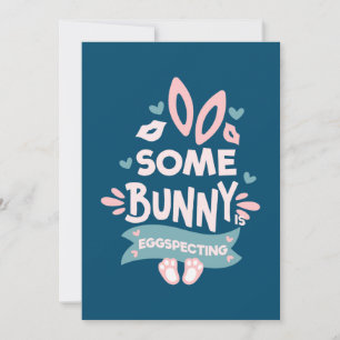 Grossesse Faire-part Lapin de Pâques