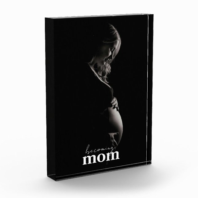 Grossesse Photo Bloc Cadeau Moderne Devenir maman (Gauche)