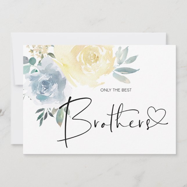 Grossesse Révéler frère oncle bébé Faire-part (Devant)