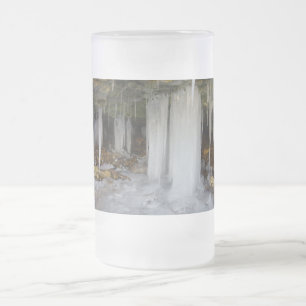 Grotte congelée Verre congelé Bière Mug