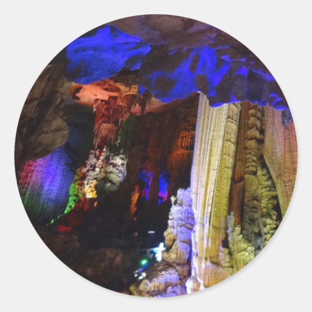Grotte d'argent (Guilin, Chine) #2-1 Stickers (Devant)