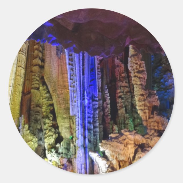 Grotte d'argent (Guilin, Chine) #2-2 Stickers (Devant)