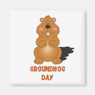 GROUNDHOG DAE MAGNET