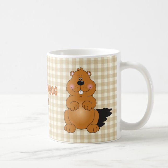 GROUNDHOG DAME CAFÉ MUG (Droite)