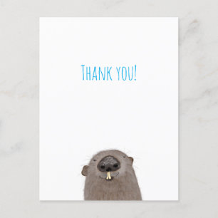 Groundhog merci carte postale