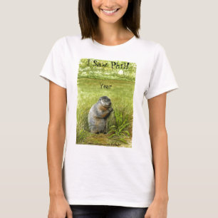 Groundhog T-shirt de douille ai vu Phil de jour