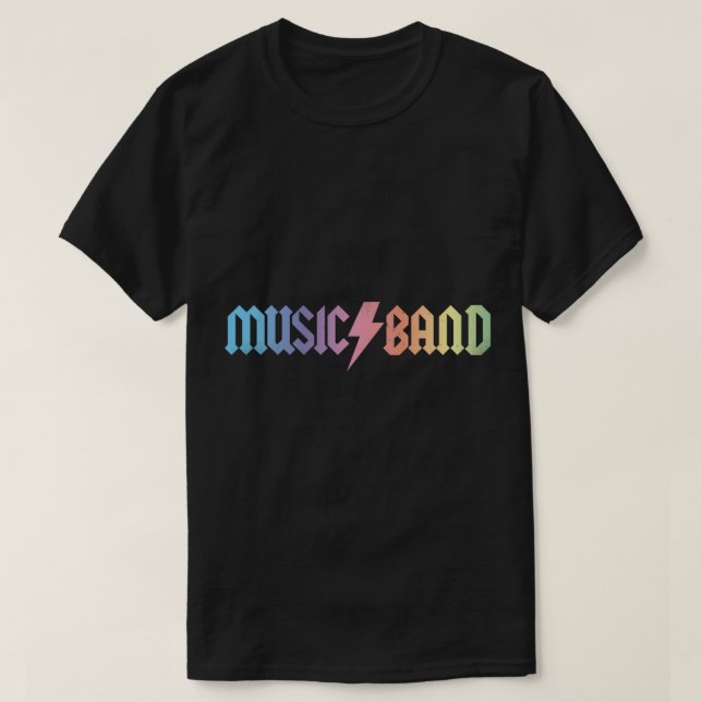 groupe de musique Classic T-Shirt (Design devant)