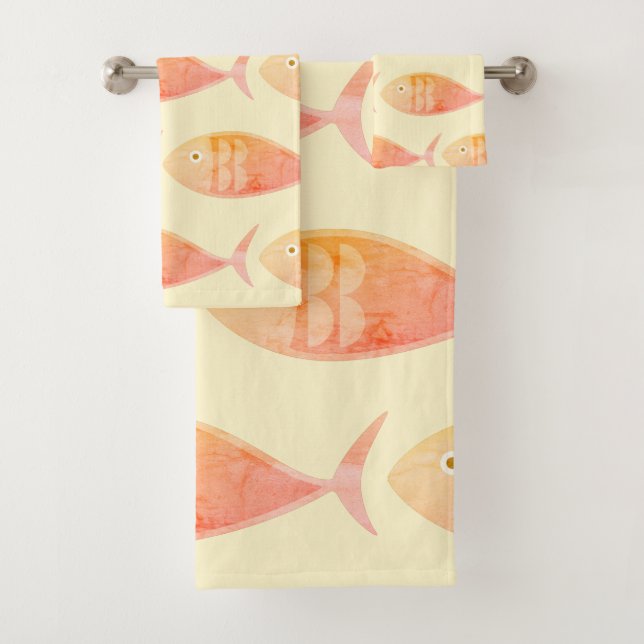 Groupe de poissons Saumons (En situation)