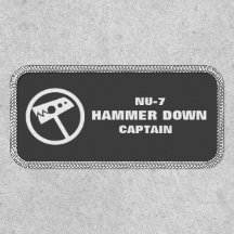 Groupe de travail mobile SCP Nu-7 Patch Capitaine