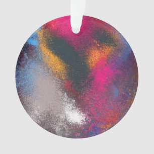 "Groupes -" ornement rouge de cercle