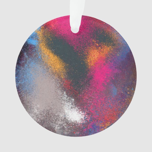 "Groupes -" ornement rouge de cercle (devant)