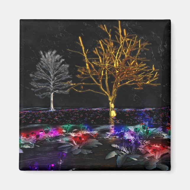 Grove of Living Gems Magnet (Devant)