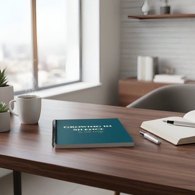 Growing in Silence Motivational Journal Minimalist (Créateur téléchargé)