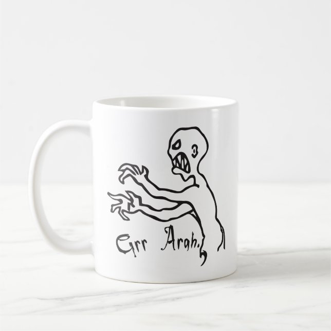 Grr Argh Vampire Slayer Coffee Mug (Gauche)