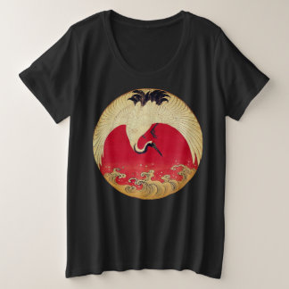 Grue et sweatshirt de vagues