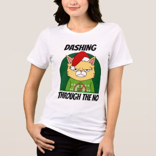 GRUMPY CAT FILANT À TRAVERS LES T-SHIRTS NON
