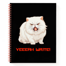 Grumpy Cat Puns Fun journal carnet