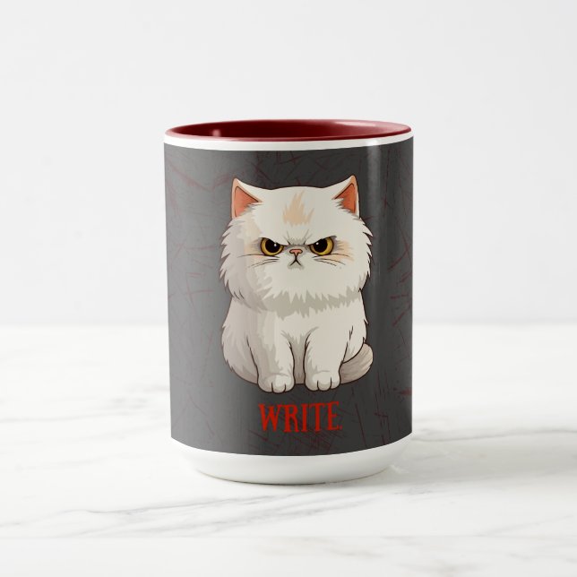 Grumpy Cat Writer Motivation Mug (Centre)