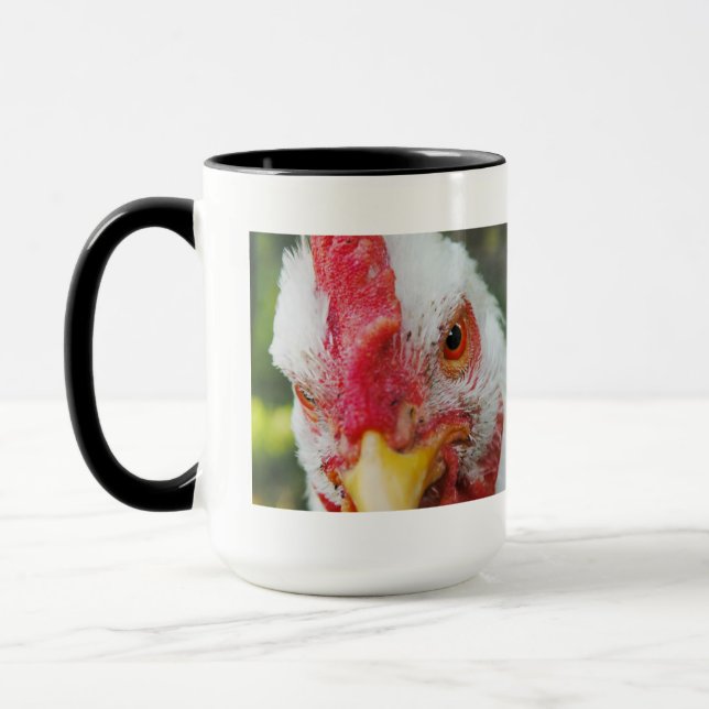 Grumpy Chicken Mug (Gauche)