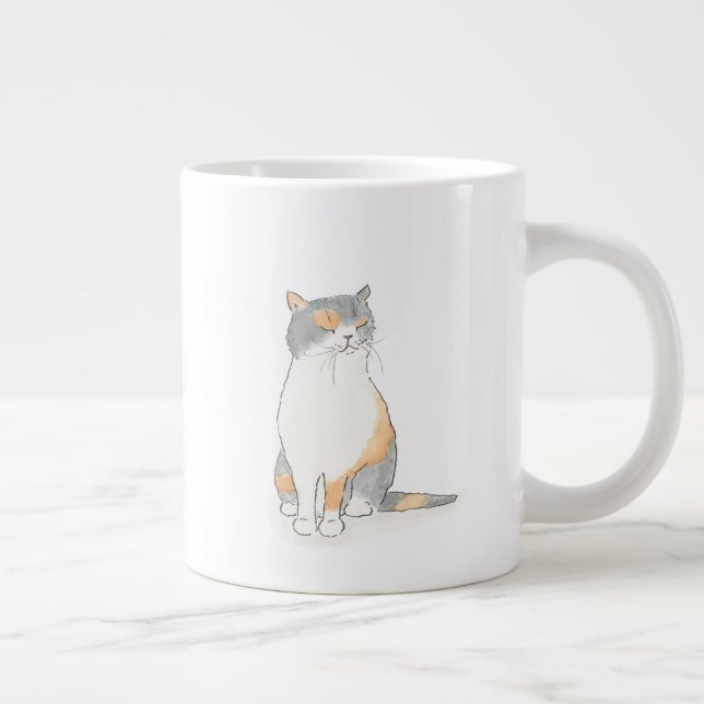 Grumpy Katie 'pratiquement parfait' mug (Droite)