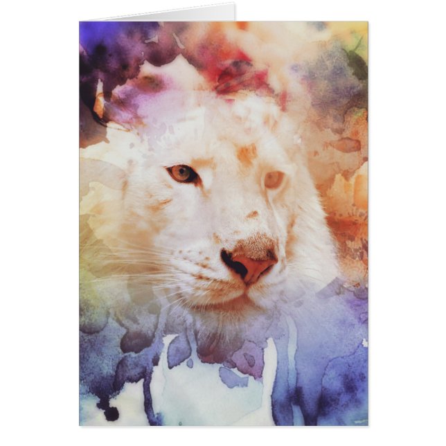 Grunge blanc Tigre (Devant)