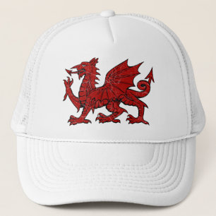 Grunge de dragon de Gallois - casquette