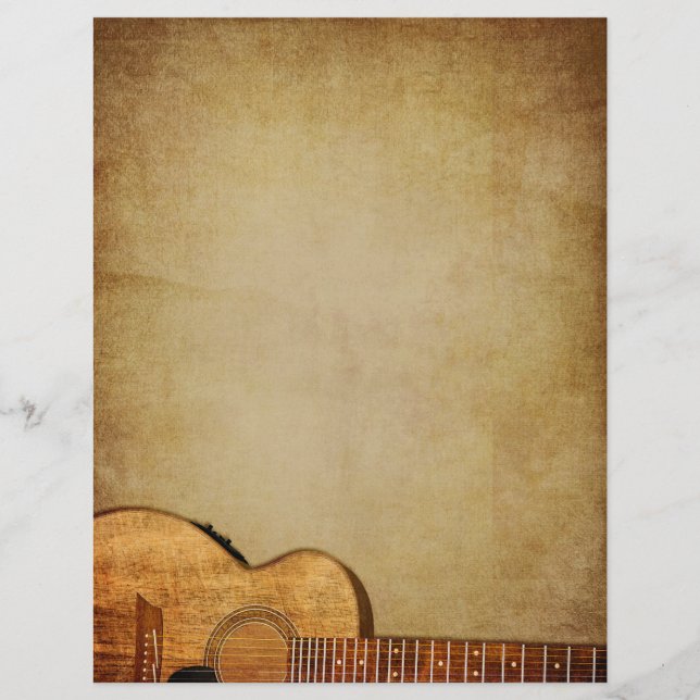 Grunge de guitare verticale (Devant)