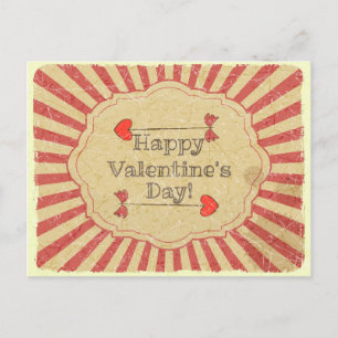 Grunge Design Carte Saint-Valentin