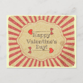 Grunge Design Carte Saint-Valentin
