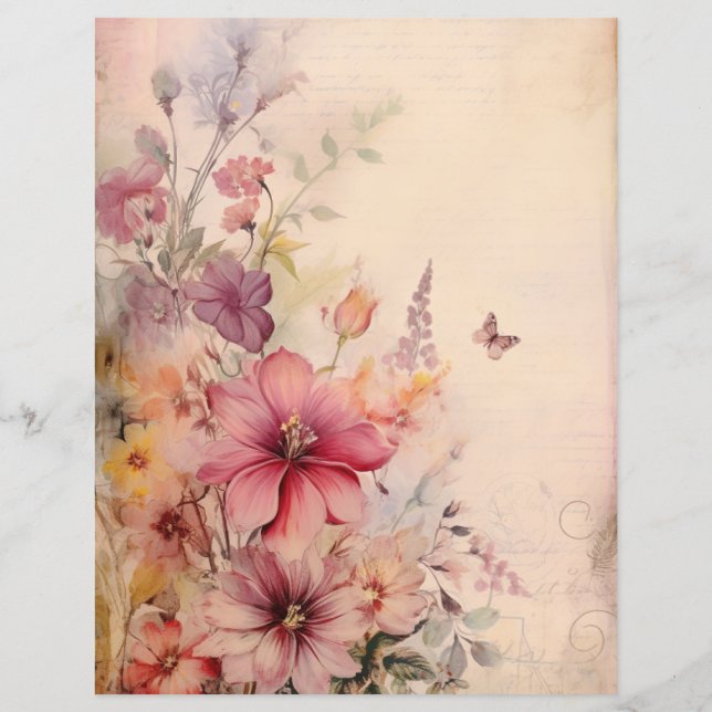 Grunge Floral 5 IAda (Dos)