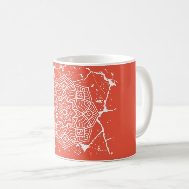 Grunge Mandalas Mug (Devant droit)