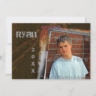 Grunge Metal Carte photo