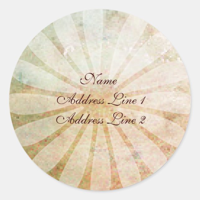 Grunge Parchment Étiquettes de adresse (Devant)