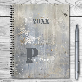 Grunge Peint Blue Grey