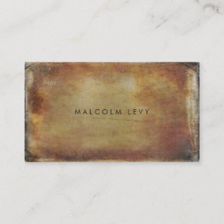 Grunge Rustic Mens Masculine Cartes de visite