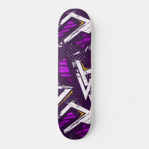 Grunge Skateboard Abstrait