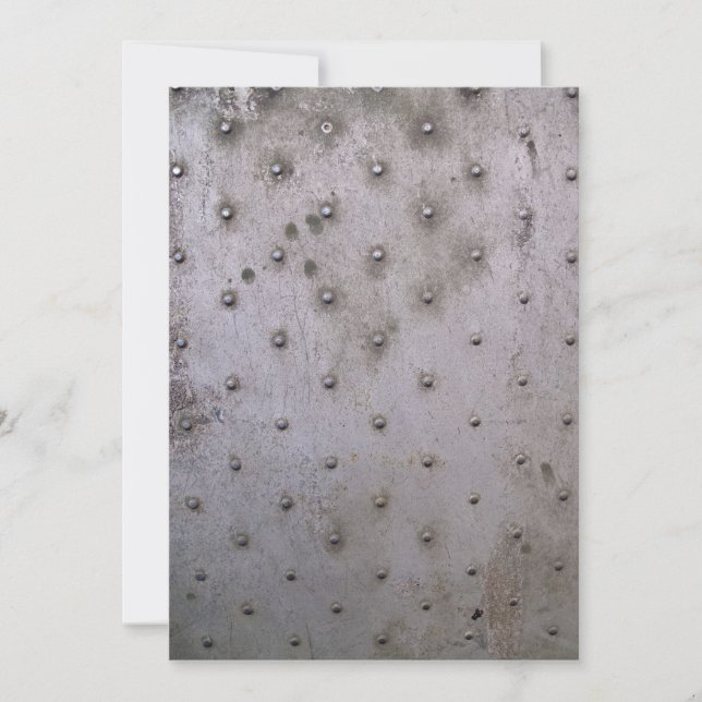 Grunge tôle d'acier avec Rivets (Devant)