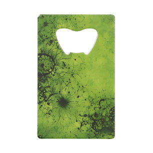 Grunge vert citron avec accents noirs