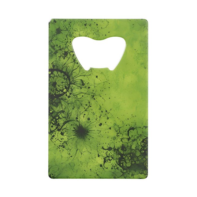 Grunge vert citron avec accents noirs (Devant)