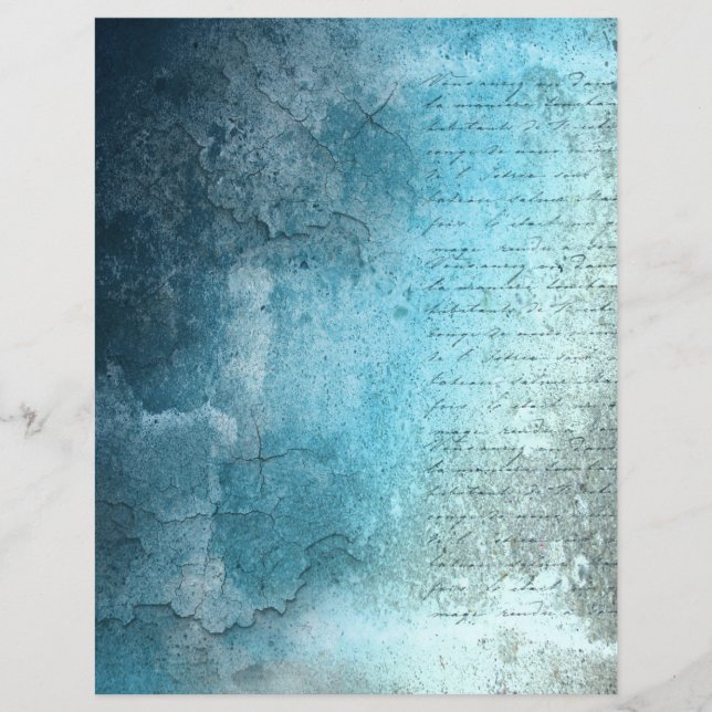 Grunge vintage et calligraphie (Devant)