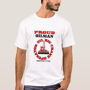 Grutier de plate-forme pétrolière, T-shirt de