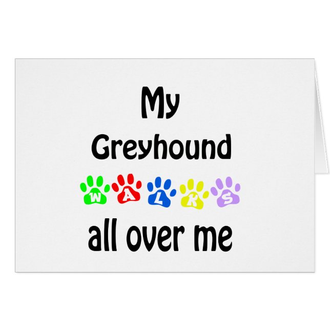 Gryhound Walks Design (Devant horizontal)