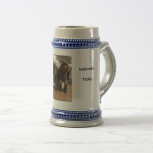 Grýla et Leppalúði chope à bière