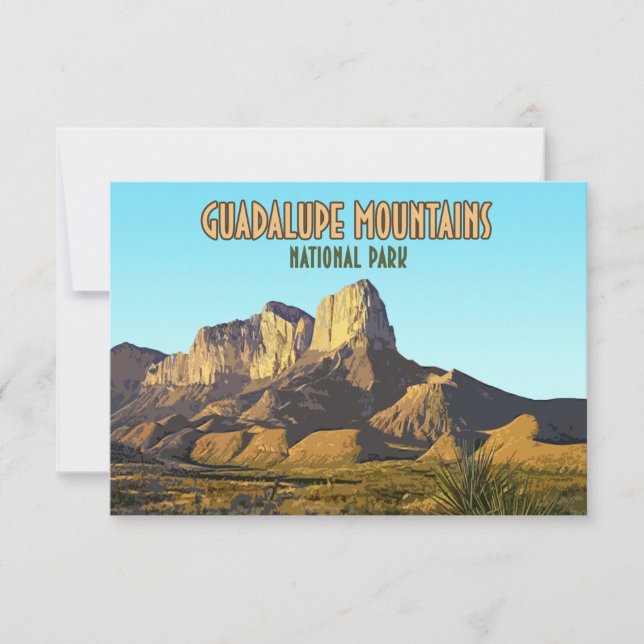 Guadalupe Mountain National Park Texas (Devant)