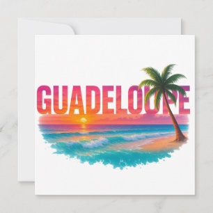 Guadeloupe Coucher de Soleil Tropical 
